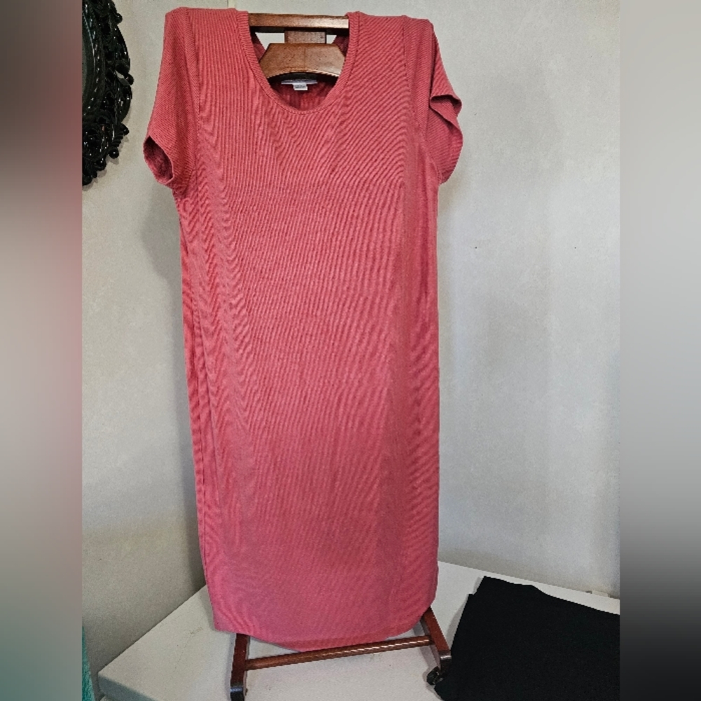 Maternity Ribbed TShirt Dress - Picture 4 of 5
